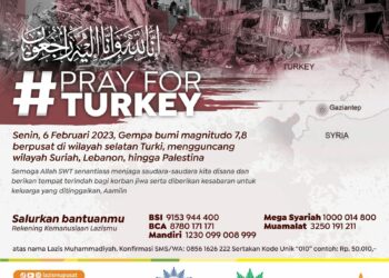 Muhammadiyah Fundraises for Assisting People Affected by the Earthquake in Turkey and Syria