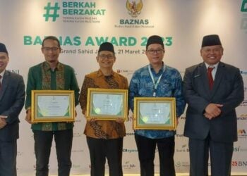 LAZISMU Wins BAZNAS Award 2023 for the Best Humanitarian Program