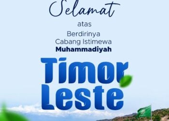 Expanding Islamic Da’wa, the Muhammadiyah Special Branch of East Timor Is Established