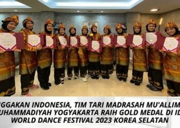 Muhammadiyah Students Win Gold at 2023 IDO World Dance Festival