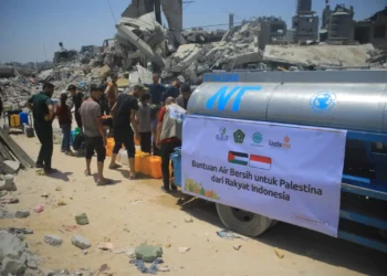 Muhammadiyah Distributes Clean Water to Palestinians