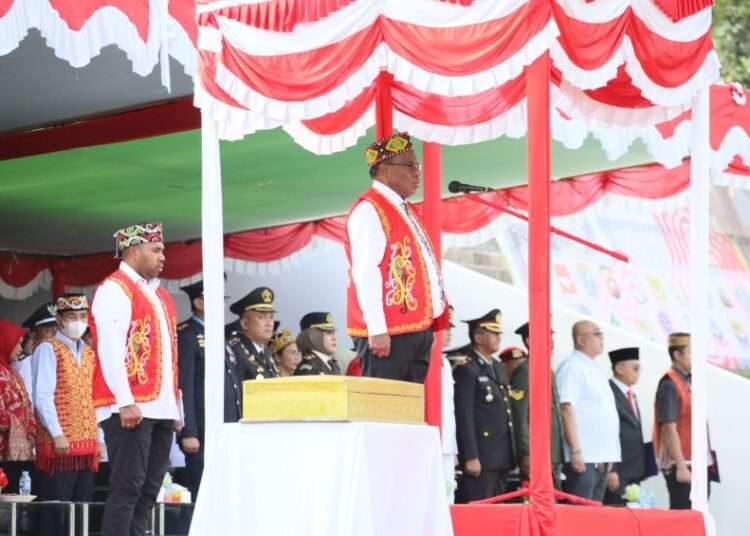Muhammadiyah Youth Association Marks 79th Independence at Indonesia-Malaysia Border