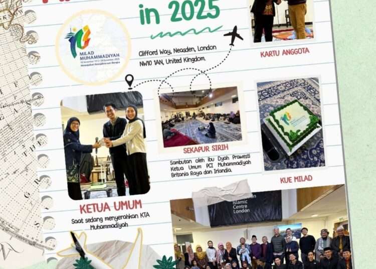 Muhammadiyah’s 113th Anniversary Resonates in London: A Momentum to Strengthen Diaspora Bonds and Identity