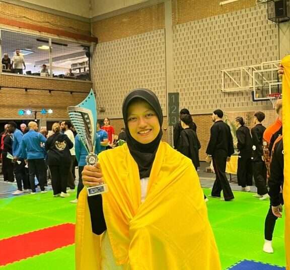 Muhammadiyah Cadre Wins an Award at International Pencak Silat Championship in Belgium