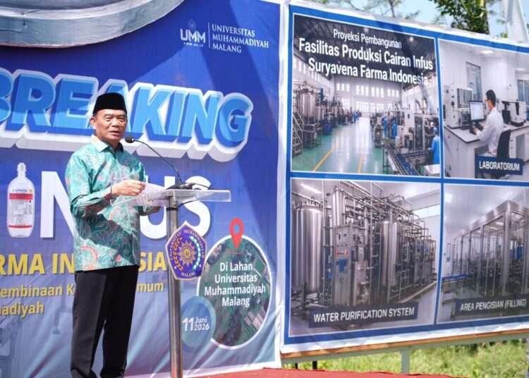 Muhadjir Pushes Faster Development for Muhammadiyah IV Fluid Factory
