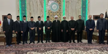 Syafiq Mughni Attends Condolence Visit for Ayatollah Ali Khamenei