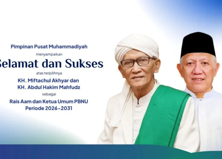 Muhammadiyah Congratulates Newly Elected PBNU Leaders