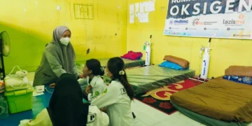 As Kalimantan Wildfires Worsened, Muhammadiyah Oxygen House Serves Dozens in Central Kalimantan